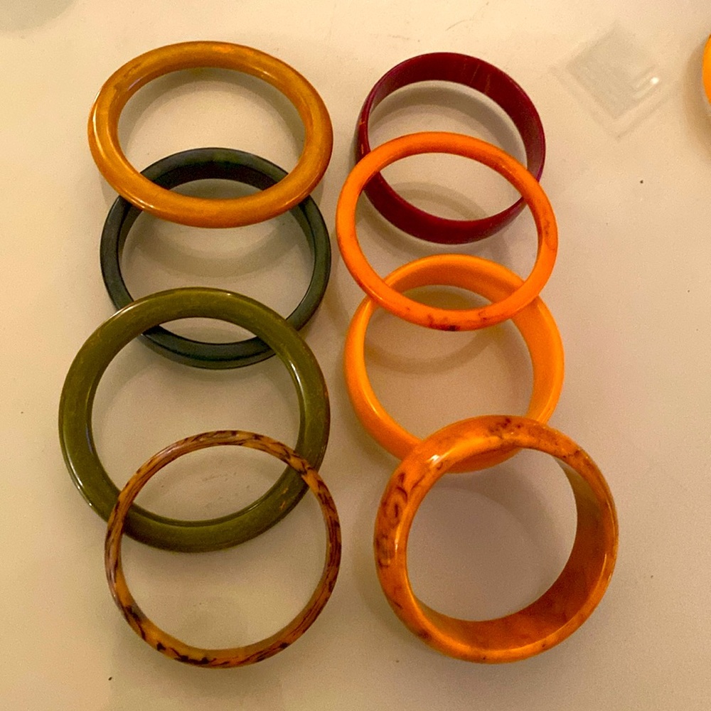 Fabulous  Bakelite bangles!